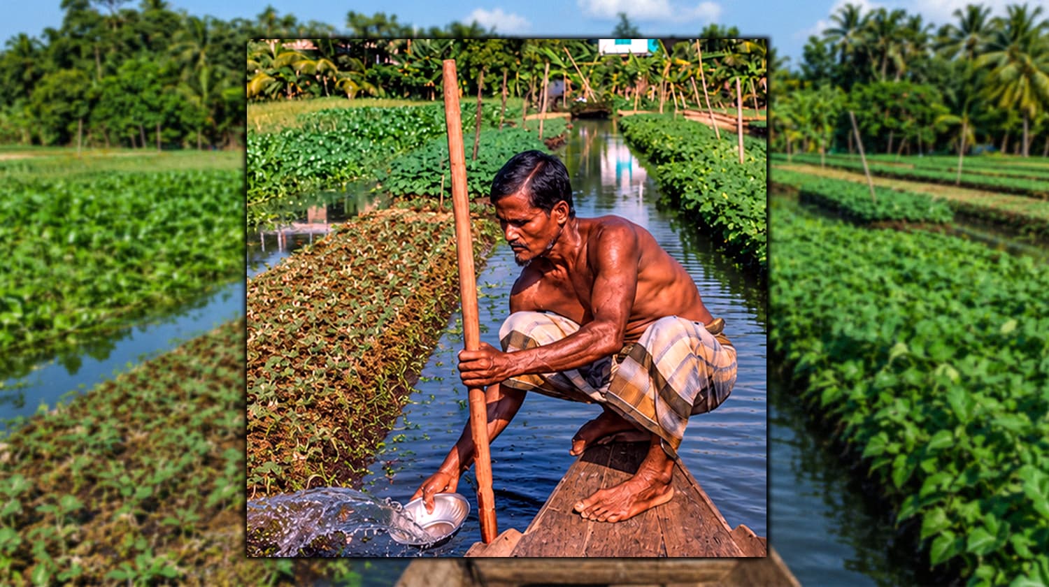 How Bangladesh's farmers beat floods